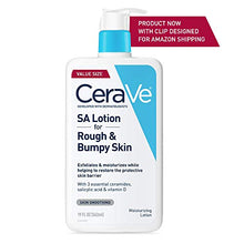 Load image into Gallery viewer, CeraVe SA Lotion for Rough &amp; Bumpy Skin | Vitamin D, Hyaluronic Acid, Lactic Acid &amp; Salicylic Acid Lotion | Fragrance Free &amp; Allergy Tested | 19 Ounce
