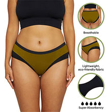 Load image into Gallery viewer, Thinx Modal Cotton Brief | Period Underwear for Women | Super Absorbency, Slate X
