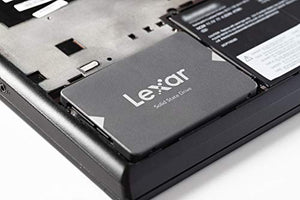 Lexar NS100 128GB 2.5” SATA III Internal SSD, Solid State Drive, Up To 520MB/s Read (LNS100-128RBNA)