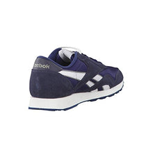 Load image into Gallery viewer, Reebok Men's Classic Nylon Sneaker, Team Navy/Platinum, 13
