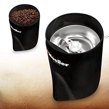 Load image into Gallery viewer, Mueller HyperGrind Precision Electric Spice/Coffee Grinder Mill with Large Grinding Capacity and HD Motor also for Spices, Herbs, Nuts, Grains, Black
