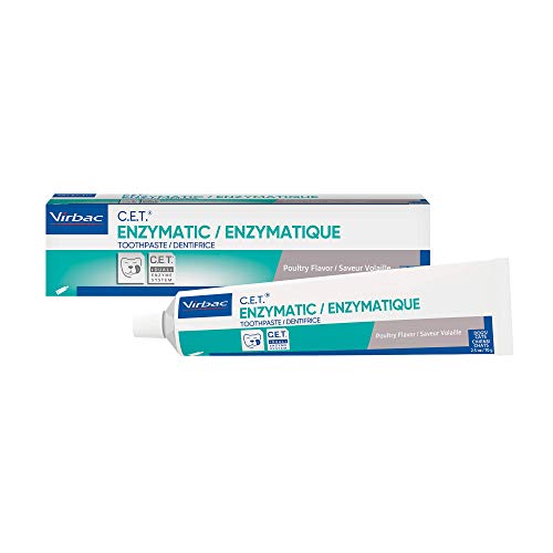 Load image into Gallery viewer, Virbac CET Enzymatic Toothpaste| Eliminates Bad Breath by Removing Plaque & Tartar Buildup | Best Pet Dental Care Toothpaste | Poultry Flavor, 2.5 oz tube