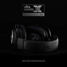 Load image into Gallery viewer, Logitech G PRO Gaming Headset 2nd Generation Comfortable and Durable with PRO-G 50 mm Audio Drivers, Aluminum, Steel and Memory Foam, for PC,PS5,PS4 - Black
