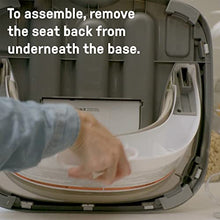 Load image into Gallery viewer, Ingenuity Baby Base 2-in-1 Booster Feeding and Floor Seat with Self-Storing Tray, Slate
