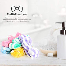 Load image into Gallery viewer, Bow HeadBands, Teenitor Women Headbands for Makeup Cosmetic Facial Shower Spa Elastic Hair Band Hairlace Headband for Baby girls Yellow Blue Green Purple Pink, 5pcs
