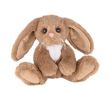 Load image into Gallery viewer, Berington Lil Benny Small Brown Plush Bunny Rabbit Stuffed Animal, 6 inches
