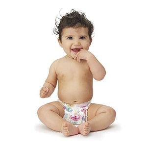 The Honest Company - Super Club Box, Clean Conscious Diapers, Rose Blossom + Tutu Cute, Size 1, 160 Count (Packaging May Vary)