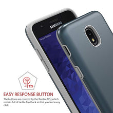 Load image into Gallery viewer, Galaxy J3 2018 Case,SENON Slim-fit Shockproof Anti-Scratch Anti-Fingerprint Protective Cover For Samsung Galaxy 3V J3 V 3rd Gen/Express Prime 3/J3 Star/J3 Achieve/Amp Prime 3,Blue

