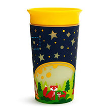 Load image into Gallery viewer, Munchkin Miracle 360 Degree Glow in The Dark Sippy Cup, 9 Oz, Camping, Yellow
