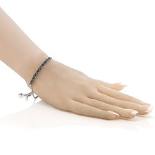 Load image into Gallery viewer, Gem Stone King 925 Sterling Silver London Blue Topaz Women&#39;s Tennis Bracelet (1.50 Total Carat Weight, Gemstone Birthstone, Fully Adjustable)

