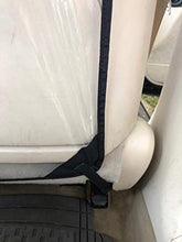 Load image into Gallery viewer, Car Partition Sneeze Guard with AC Window for Rear Portable Removable Foldable
