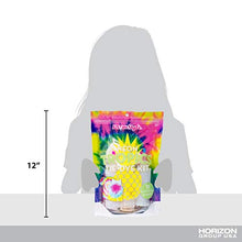 Load image into Gallery viewer, Just My Style Neon Tropics Tie-Dye Kit by Horizon Group USA, Create 15 DIY Tie Dye Projects. Kit Includes Gloves, Color Mixing Bottles, Neon Dyes, Rubber Bands + One Iron On Tropical Design
