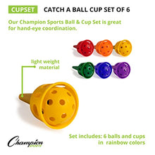 Load image into Gallery viewer, Champion Sports Catch A Ball Set: Classic Kids Outdoor Party Game for Lawn, Camping &amp; Beach
