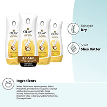 Load image into Gallery viewer, Olay Ultra Moisture Shea Butter In-Shower Body Lotion, Improves Dry Skin Hydration in 5 Days, 15.2 Fl Oz (Pack of 4)
