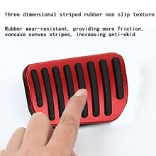 Load image into Gallery viewer, Winkter Tesla Model Y Accessories Anti-Slip Auto No Drilling Foot Pedal Brake and Gas Pedal Pad Fit for Tesla Model 3 Model Y 2017-2021 Accelerator Pedal Covers 2Pcs Red
