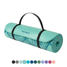 Load image into Gallery viewer, Retrospec Solana Yoga Mat Thick w/Nylon Strap for Men &amp; Women
