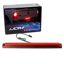 Load image into Gallery viewer, iJDMTOY Red Lens 54-SMD Full LED Tailgate ID Lightbar w/ F1 Strobe Flash Feature Compatible With 2006-up Dodge RAM 1500 2500 3500 Heavy Duty

