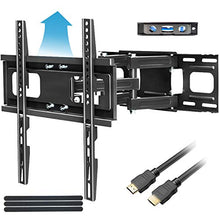 Load image into Gallery viewer, Full Motion TV Mount with Height Setting FOZIMOA TV Wall Mount for Most 32-65 inch LED LCD Plasma Flat Screen Articulating Swivel Tilt Extension TV Bracket up to 88lbs Loading Max VESA 400x400mm
