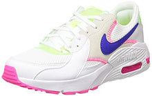 Load image into Gallery viewer, Nike Women's Air Max Excee AMD Trail Running Shoe, White Indigo Burst Pink Blast, 9

