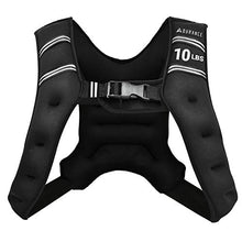 Load image into Gallery viewer, Adurance Weighted Vest Workout Equipment, 10lbs Body Weight Vest for Men, Women, Kids (10 Pounds, 4.54 KG)

