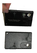 Load image into Gallery viewer, Semper Paratus Gear Gifts for men Pocket MultiTool Card Gadgets for Men - 10 in 1 Credit Card Tactical Multi Tool for everyday use - Home Work or Outdoors - Be a hero. Be prepared. Guy Stuff (3 Pack)
