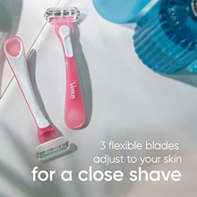 Load image into Gallery viewer, Gillette Venus Sensitive Women's Disposable Razors - Single Package of 3 Razors (Packaging May Vary)
