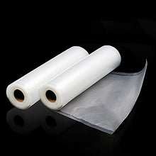 Load image into Gallery viewer, Vacuum Sealer Rolls, Sous Vide Bags, 2-pack 11 Inch x 50 Ft, Commercial Grade Food Vac Storage &amp; Seal Airtight Vacume Saver - BPA Free
