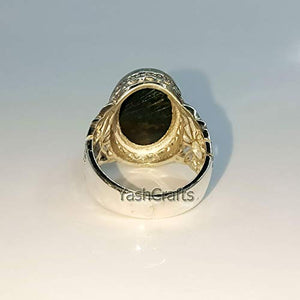 Blood Stone Solid 925 Sterling Silver Ring/Natural Bloodstone Gemstone Ring/Gorgeous Blood Stone Silver Ring, Handmade Jewelry, Women's Ring, Womens Bloodstone Ring, Valentine Day Gift Ring