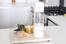 Load image into Gallery viewer, Teami MIXit Portable Blender 2.0 - USB Rechargeable, 18.6oz, GLASS - Use at the Office or Gym - 30 Seconds for Smoothies and Protein Shakes, Personal Blender with 6 Powerful Stainless Blades (Black)
