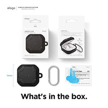 Load image into Gallery viewer, elago Armor Case Compatible with Samsung Galaxy Buds 2 Case (2021) / Galaxy Buds Pro Case (2021) / Galaxy Buds Live Case (2020) [US Patent Registered] [Black]
