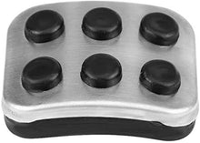 Load image into Gallery viewer, Yokkfine for Mercedes Benz C/E/S/GLK/SLK/CLS/Sl Class Foot Pedal Pads Covers Set Non-Slip Performance Aluminum Auto Accelerator Brake Pedal Car Accessories - Silver（A Set of 3

