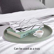 Load image into Gallery viewer, EKNITEY End Table,Folding Metal Side Table Waterproof Small Coffee Table Sofa Side Table with Removable Tray for Living Room Bedroom Balcony and Office (Atrovirens)
