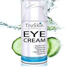 Load image into Gallery viewer, TruSkin Eye Cream, Anti-Aging Formulation Hydrates, Protects &amp; Revitalizes Delicate Skin Around Eyes. 15ml
