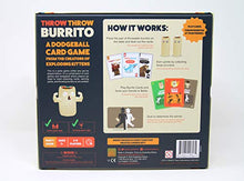 Load image into Gallery viewer, Throw Throw Burrito by Exploding Kittens - A Dodgeball Card Game - Family-Friendly Party Games - Card Games for Adults, Teens &amp; Kids
