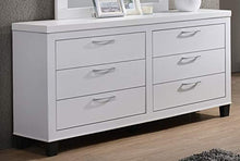 Load image into Gallery viewer, GTU Furniture Contemporary Styling White 5Pc Queen Bedroom Set(Q/D/M/N/C)
