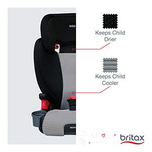 Load image into Gallery viewer, Britax Midpoint Belt-Positioning Booster Seat - 2 Layer Impact Protection - 40 to 120 Pounds - DualComfort Moisture Wicking Fabric, Gray
