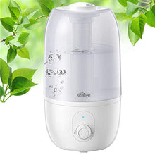 Load image into Gallery viewer, Ultrasonic Humidifier for Bedroom, Kealive 30-Hour Cool Mist Humidifier(2.7L/0.7G), Baby-Safe Auto-Shutoff, Whisper Quiet, 3-Level Mist Output, Rapid Humidification Effect, Dirt-Resistant Nano Coating
