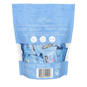 Neutrogena Makeup Remover Facial Cleansing Towelette Singles, Daily Face Wipes to Remove Dirt, Oil, Makeup & Waterproof Mascara, Gentle, Alcohol-Free, Individually Wrapped, 20 ct