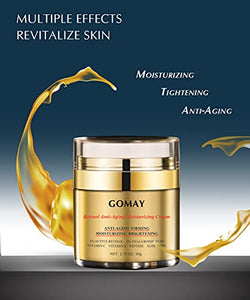 GOMAY Collagen Firming Moisturizing Cream, Vitamin E Cream for Anti-aging, Anti-oxidation, Moisturizing and Repairing