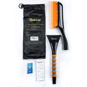 AstroAI 27” Snow Brush and Detachable Deluxe Ice Scraper