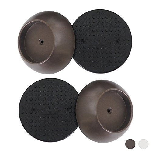 Baby Gate Guru Small Wall Protector 4 Pack - Bronze - Cup Pads to Guard Your Walls from Pressure Mounted Baby Gates, Pet Gates, Safety Gates, Shower Curtain Rods, and More (4 Pack, Bronze)