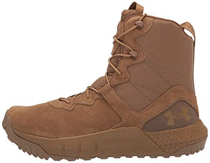Under Armour Men's Micro G Valsetz Lthr Military and Tactical Boot, Coyote (200)/Coyote, 10 M US