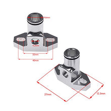 Load image into Gallery viewer, JRL Carburetor Black Gas Power Boost Bottle CNC Intake Manifold Set For 66cc 80cc 2 Stroke Engine Motorised Bicycle Bike
