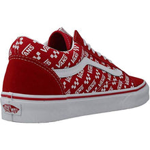 Load image into Gallery viewer, Vans Mens Old Skool Unisex Low Top Sneaker (Old Skool Racing red True White, Numeric_9)
