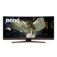 Load image into Gallery viewer, BenQ EW3880R 37.5” WQHD Ultrawide Curved Monitor | IPS | 2 x 3W speakers + 8W subwoofer | HDRi optimization | USB-C, HDMI, DP | 95% DCI-P3 | Remote Control | Eye-Care &amp; Height/Tilt Adjustable Stand
