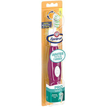 Load image into Gallery viewer, Arm &amp; Hammer Spinbrush Pro White Battery Toothbrush, Soft, 1 Count
