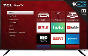 TCL 75R617 - 75-Inch 4K Ultra HD Roku Smart LED TV (2019 Model)