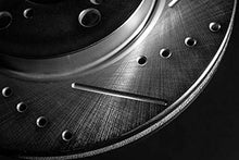 Load image into Gallery viewer, Power Stop K6541 Front and Rear Z23 Carbon Fiber Brake Pads with Drilled &amp; Slotted Brake Rotors Kit
