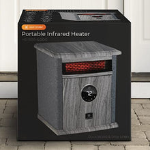 Load image into Gallery viewer, Heat Storm HS-1500-ILODG Cabinet Heater, 15" H x 13.5" W x 11" D, Gray

