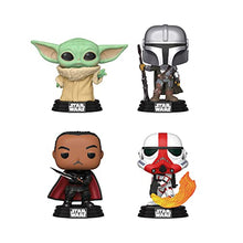 Load image into Gallery viewer, Funko Pop! Star Wars: Mandalorian 4 Pack, Amazon Exclusive, Glow in The Dark
